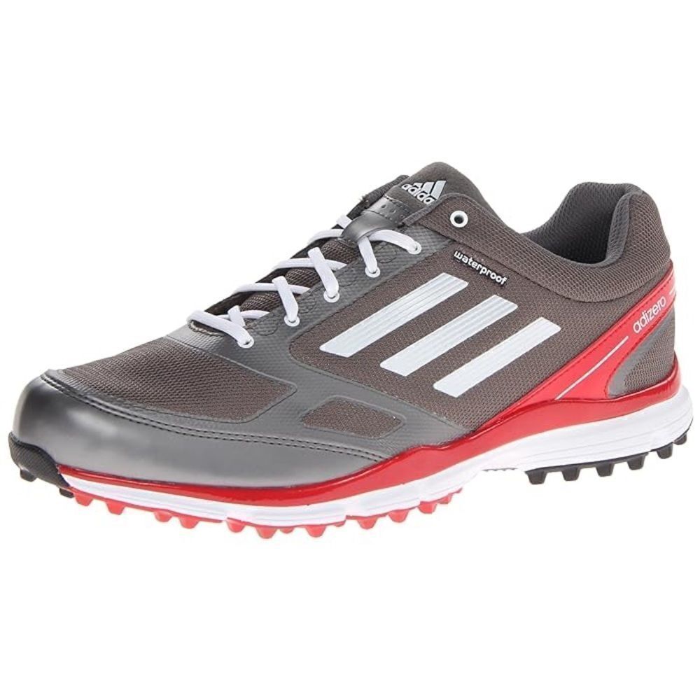 Adidas Adizero Sport II Golf Shoes Women's Size 8 Grey & Red. B87